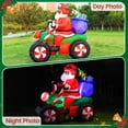 thumbnail image 4 of 2,4m de Largo de Navidad decoración al Aire Libre Inflable, Cajas de Regalo de Santa Claus explotar con Luces LED para la decoración del césped Partido, 4 of 5