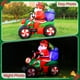 thumbnail image 5 of Decoraciones Inflables Navideñas DeeKom Papá Noel 6 Pies LED, 5 of 8