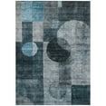 thumbnail image 2 of Addison Rugs Chantille Indoor/Outdoor Transitional Geometric Teal Washable Rectangle Rug, 8' x 10', 2 of 6