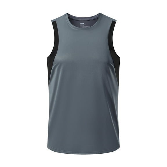 Aloohaidyvio George Tank Tops for Men Big and Tall,Men's Tank Top Soft Performance Boxing Gym Shirts Plain Muscle Tee