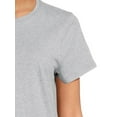 thumbnail image 6 of RealSize Women's Crewneck Tee with Short Sleeves, Sizes XS-XXXL, 6 of 6
