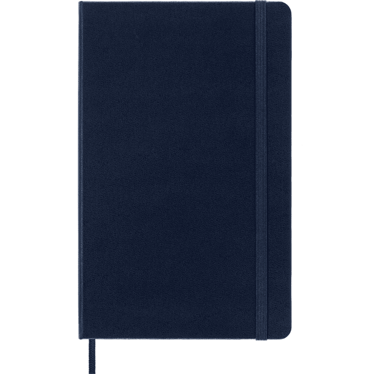 MOLESKINE Classic ハードカバーNotebook A5 Moleskine Large Classic Notebook Sapphire Blue Ruled A5