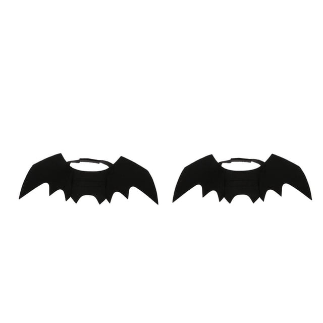 2 Unidad Alas Murciélago Gato Accesorios de Animales Doemsticos Resistente Duradero Yuyangstore Alas de murciélago para mascotas de Halloween