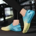 thumbnail image 4 of NOKIO Men's Bar𝖾𝖿oot Shoes Breathable Non-S𝗅ip Athlet𝗂c Shoes Wide Toe Hiking Water Footwear Breathable Outdoor Sport Shoes Quick-Drying S𝗅ip On Swim Shoes for Kayaking Boating, 4 of 8