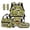 Camo Skeleton Print, variant on Garronmavis Girls Backpack and Lunch Box Set, Camo Skeleton 5-Piece Middle School Backpack for Girls with Lunch Bag & Pencil Case & 2 Bookmarks, Durable Daily School Essential Set for Kids