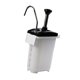 thumbnail image 5 of Dispensador de salsa de gran capacidad, botella con bomba para condimentos, recipiente separable, Blanco, 5 of 9