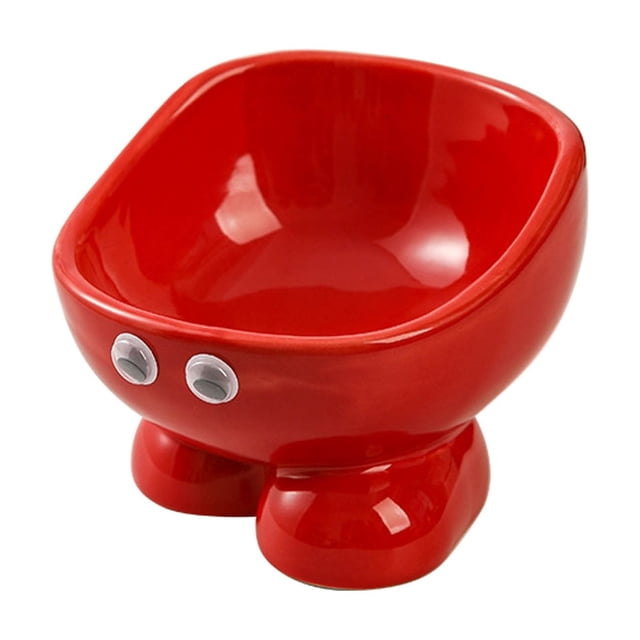 BotaniNest Bol Haut pour Chat Bol Alimentaire en Céramique Bol Bol Bol Bol pour Chat Bol pour Chat Bol en Céramique Bol à Col Montant Bol à Riz pour Chat Bol Bol Bol Bol à Riz