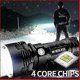 thumbnail image 2 of 30000-100000 Lumens High Power Led Waterproof Torch Light Super Bright, 3 Modes Most Powerful 50w Xlm-p70 Led Usb Rechargeable Torch, 2 of 5
