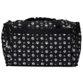 thumbnail image 4 of CalBags Animal Prints 19-inch Duffel Bag, Black White Paw, 4 of 6