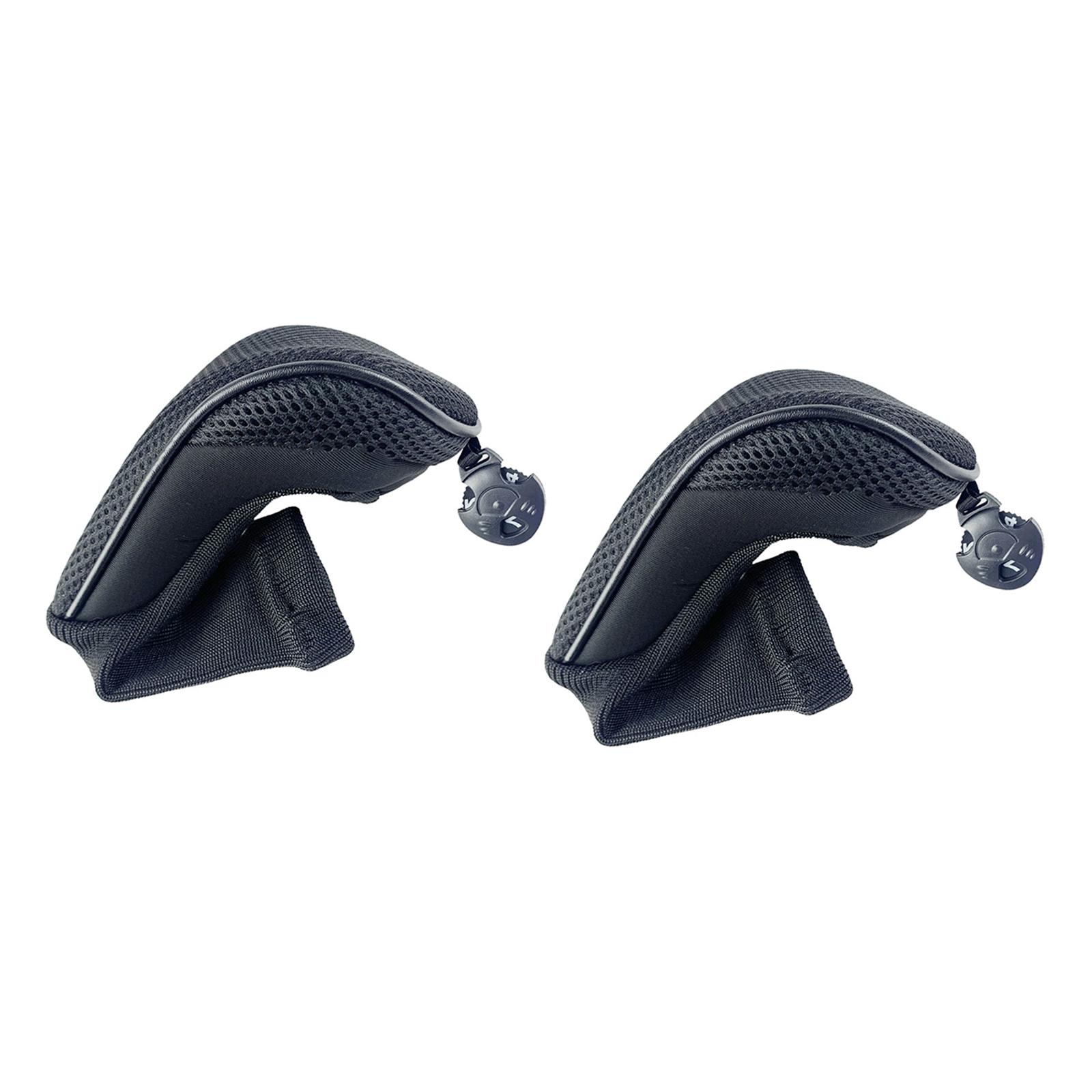 2 Pieces Golf Hybrid Club Cover Protective Sleeve Wear Resistant Polyester Golfers Portable Training Supplies