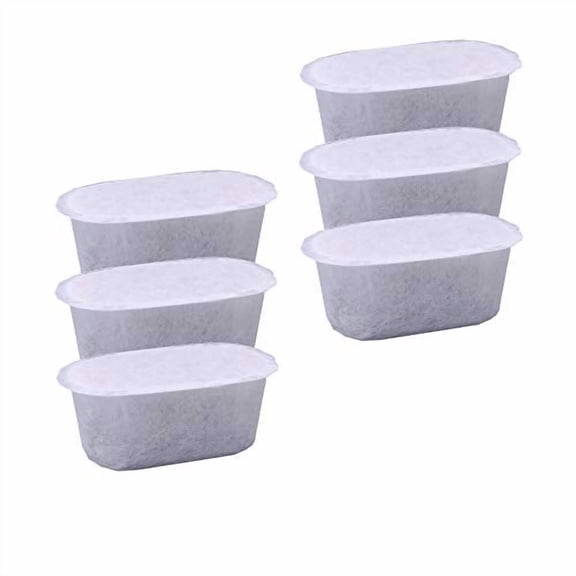 Advanced Replacement Water Filter cartridges for Mr. Coffee Easy Measure and Dishwashable 12-Cup Coffee Makers (6 Pack)