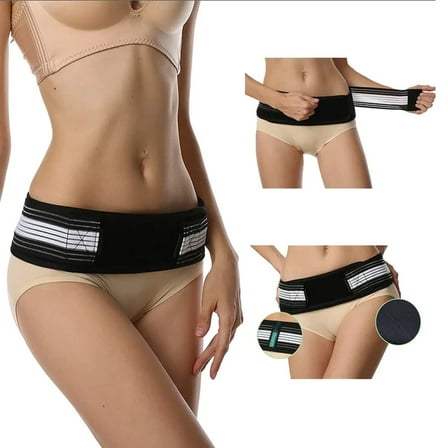 Ultimate Relief For Sciatica & Lower Back Pain, Sacroiliac SI Joint Hip Belt, Lower Back Support Brace for Men and Women, Pelvic Support Belt, Trochanter Belt