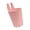 Pink Color, variant on CEORPER Space Saving Silicone Cup Sleeve Collapsible Drink Holder for Beach Bag