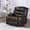 Brown, variant on TrumanPick Recliner Chair PU Leather Rocker Recliners Sofa Chairs for Adults Lazy Boy Rocking Chair for Living Room, Brown