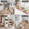 thumbnail image 5 of Pioneer Flower Floral Print Pattern Kitchen Rugs Sets Of 3,Kitchen Runner Rugs Non Skid Washable,Decorative Kitchen Floor Mats for Kitchen,Sink,Laundry,17"x30"+ 17"x47" + 17"x59", 5 of 6