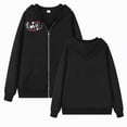 thumbnail image 4 of Towmus Women Halloween Sweatshirt Oversized Casual Long Sleeve Cute Graphic Full Zipper Loose Pullover Tops, 4 of 4