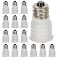 thumbnail image 2 of Light Adapter Socket Converter Copper Material Chandelier Lamp Base Converter 15Pcs, 2 of 4