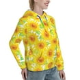 thumbnail image 6 of Honeii Sunflowers2 Pattern Womens Oversized Hoodies Long Sleeve Sweatshirts Pullover Fall Outfits with Pocket-XX-Large, 6 of 7