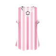 thumbnail image 5 of yillto Tank Tops for Women Summer Striped Sleeveless Tee Loose Casual Crewneck Shirts Fashion Tunics Blouse, 5 of 6