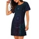 thumbnail image 2 of Fotbe Boho Bata de Dormir para Mujer con Estampado, Camisón de Algodón de Manga Corta, Ropa de Dormir Casual, 2 of 6