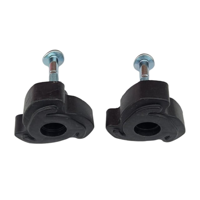 Barra De De Cortacésped De 2 Piezas, Tuercas De 8 Mm, Tornillos, Tuercas Negras, Tornillos, Rosca De 35 Mm Zulema Barra de la manija de la cortadora de césped