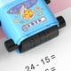 thumbnail image 3 of Sello de enseñanza digital de rodillos, diseño rotacional, suministros para maestros de tareas, ejercicios y resta, sello aritmético para Azul perfecl Sello digital de rodillos, 3 of 8