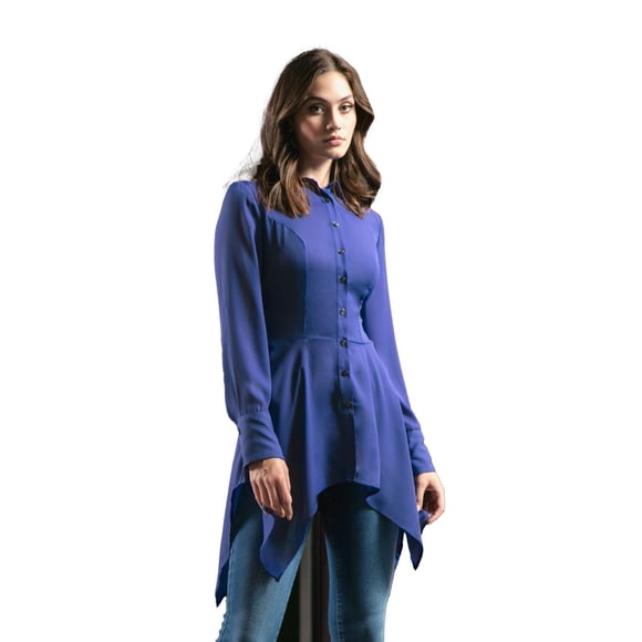 Camisa André Badi Berenise azul 26