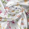 thumbnail image 5 of Ambesonne Kitchen Valance Pack of 2, Veggies Eggplants Carrots, 54"X12", Multicolor, 5 of 5