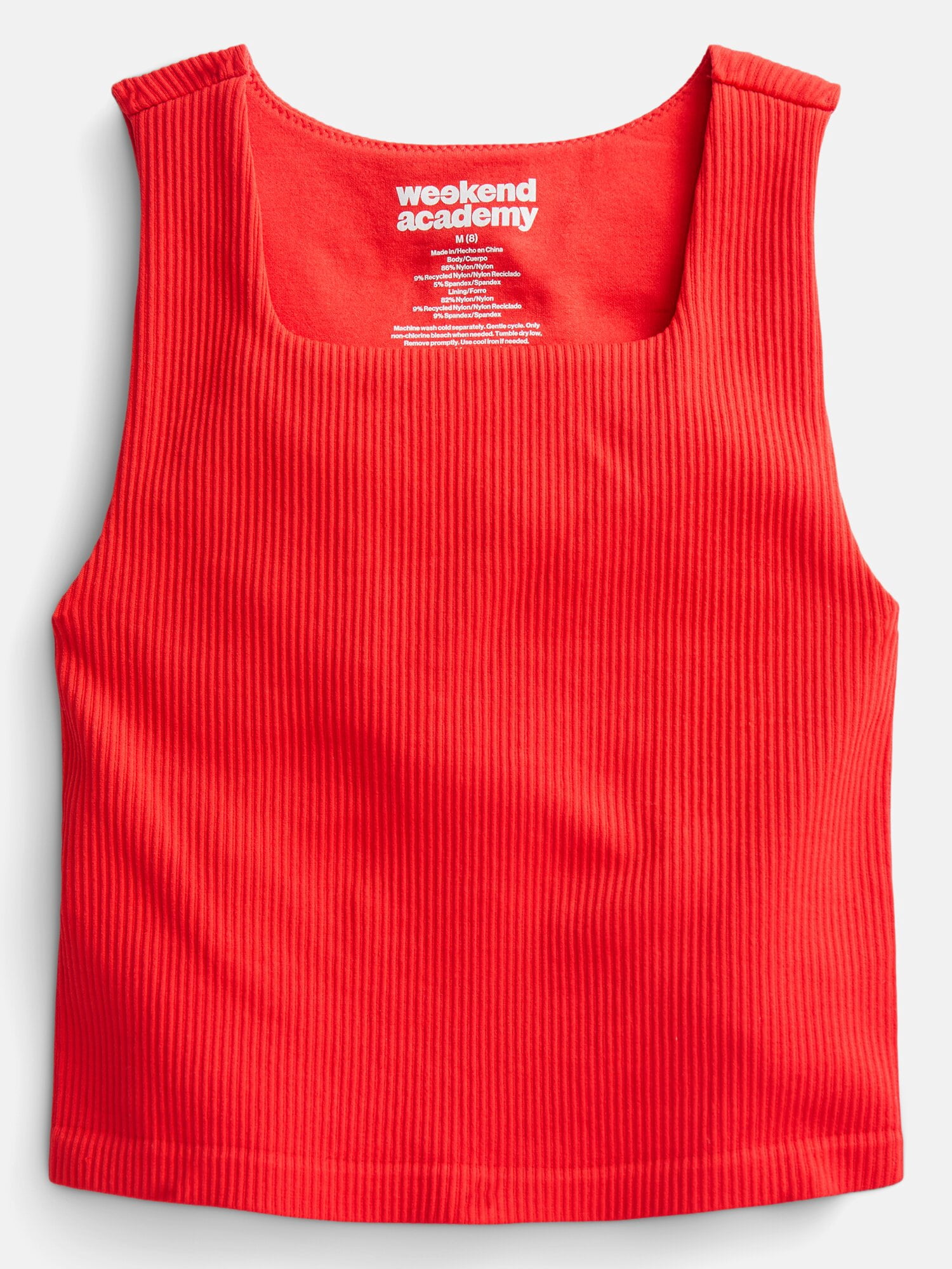 Weekend Academy Girls Seamless Tank Top, Sizes 4-18