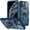 Blue, variant on Case for iPhone 11 PRO, Camera Cover Phone Case with Rotation Ring Stand for Apple iPhone 11 PRO - Black
