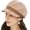 Khaki, variant on CoCopeaunt Women Newsboy Caps Casual Cozy Visor Beret Hat Retro Warm Vintage Cabbie Hat for Ladies Girls