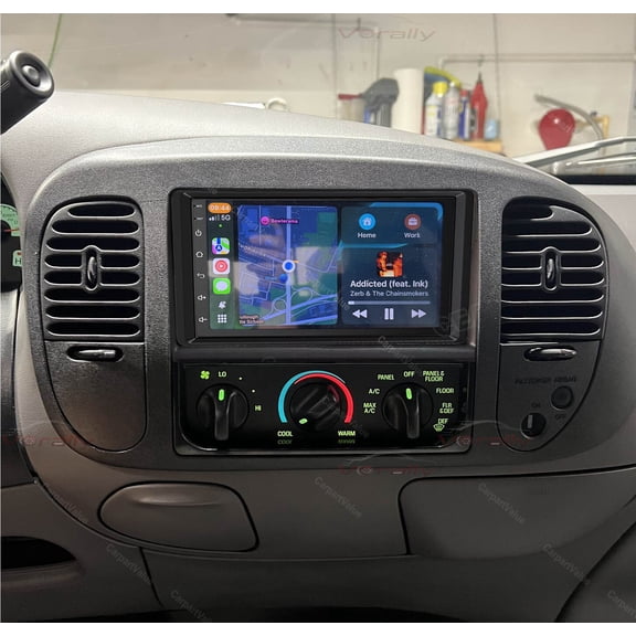 For 1997 1998 1999 2000 2001 2002 2003 2004 Ford F150 Dash Radio Android 13 Stereo Bluetooth Apple CarPlay GPS