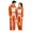 Z8-Orange, variant on Pumpkin Halloween Jumpsuit Costume for Men's, Purple pumpkin-printed, Breathable Air-Layer Polyester, Sizes S–XXXXL