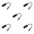 thumbnail image 1 of sweethay Ethernet Adapter Splitter Cable Professional Reusable Network LAN Splitters Cables Portable for Computer Accessories Type2 NO2, 1 of 6