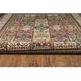 thumbnail image 5 of Persian Treasures Baktiyari Red Rug 8x8 Power Loomed Plush Traditional Design, 5 of 5