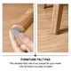 thumbnail image 2 of 1 rollo de tiras de fieltro autoadhesivas recortables para muebles y sillas., 2 of 5