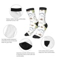 thumbnail image 3 of Fuzoiu Dinosaur Print Kids Socks For Boys Girls,Grip Crew Socks with Non Slip,Lightweight Stretch Crew Socks,Toddlers Crew Boot Socks, 3 of 5