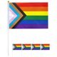 thumbnail image 4 of banderas del orgullo para exteriores, banderas de arcoíris portátiles para fiestas, decoraciones para fiestas del orgullo., 4 of 5