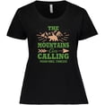 thumbnail image 3 of Inktastic Pigeon Forge Tennessee the Mountains Are Calling Women's Plus Size T-Shirt, 3 of 5