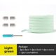 thumbnail image 1 of par de cordones sin atar, tejido de red plana, cordón elástico adecuado para todos los zapatos, zapatillas de deporte, cordones perezosos para niños y adultos, accesorios para zapatos, ESPAÑA Gao Jinjia LED, 1 of 2