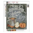 thumbnail image 2 of serony Diy Blackboard Text Rhinestone Painting Resin Crystal Embroidery Diamond Picture Home Decorative Cross Stitch, 2 of 9