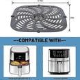 thumbnail image 5 of Air Fryer Replacement Grill Pan, Air Fryer Accessories for Chefman RJ38-SQSS-8T-D, 8QT Nonstick Remo, 5 of 5