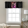 thumbnail image 3 of Cartoon Pink Dinosaurs Valance Curtain for Windows Just A Girl Who Loves Dinosaurs Rod Pocket Curtain Valances Short Window Treatments Panels for Kitchen Bathroom Laundry Room Basement 60 x 18 Inch, 3 of 9