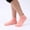 Orange, variant on Homenesgenics Compression Socks for Women Fuzzy Slipper Ankle Boot Crew Diabetic Comfortable, Breathable, Glued, Non Slip, Short Pain Yoga Socks