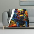 thumbnail image 6 of Apex Legends Pathfinder Anti-Pilling Flannel 32"X48" Super Soft Plush Air Condition Quilt Fluffy Warm Cozy Decorative Blankets, 6 of 7