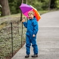 thumbnail image 5 of JAN & JUL Baby Rain Suit for Toddler Girls Boys Waterproof (Puddle-Dry: Blue, Size: 1T), 5 of 5