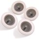 thumbnail image 1 of Colador de silicona para fregadero de cocina, tapón colector de drenaje para fregadero, borde ancho de 4.5 in de diámetro, 4 piezas LingWen 8390605750731, 1 of 1