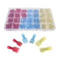 thumbnail image 3 of 200pcs Electrical Insulated Terminals Nylon Spade Quick Disconnect Connectors Kit Male And Female Spade Wire Crimp Terminal Assortment Kit, 3 of 3