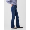 thumbnail image 2 of Jeans Denim para Mujer GAP Corte Baby Boot Lavado Medio Talla 32, 2 of 7