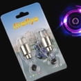 thumbnail image 4 of Yuarrent 2 uds Universal coche bicicleta motocicleta intermitente LED neumático luz Sensor de movimiento bicicleta neumático tapa de rueda Ciclismo, 4 of 6